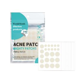 West&Month Acne Patch 240pcs Repair Acne, Acne Cleansing, Pores, Invisible Breathable Concealer, Waterproof Acne Patch (Option: 240pcs)