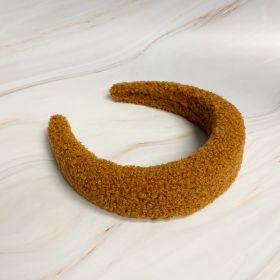 Teddy Cozy Headband (Color: Brown)